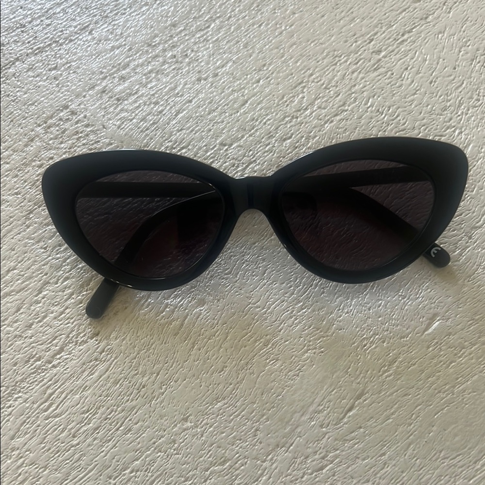 luv Lou cat eye black glasses